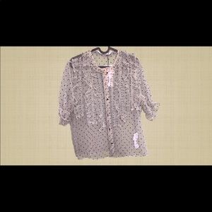 Brand NEW Zara sheer top
